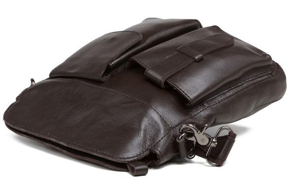 Мужская сумка через плечо TIDING BAG 8501C Коричневый