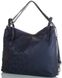 Эксклюзивная женская сумка из кожи LILOCA LC10294-navy, Синий