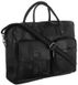 Кожаный портфель, сумка для ноутбука 14 дюймов Always Wild черная LAP15603NDM