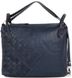 Ексклюзивна жіноча сумка зі шкіри LILOCA LC10294-navy, Синій