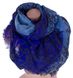Темно-синій бавовняний жіночий шарф ETERNO ES0206-32-1, Синій