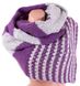 Фіолетовий жіночий шарф ETERNO ES0107-55-9, Фіолетовий