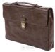 Добротный кожаный мужской портфель WITTCHEN 21-3-101-4, Коричневый