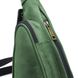 Сумка рюкзак слінг шкіряна на одне плече RE-3026-3md TARWA Зелений