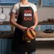 Фартук "SUPER MAMA", Черный