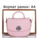 Жіноча міні-сумка з якісного шкірозамінника AMELIE GALANTI (АМЕЛИ Галант) A15012002-pink Рожевий