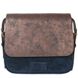 Женская мини-сумка из качественного кожезаменителя LASKARA (ЛАСКАРА) LK10189-bronze-navy Синий