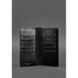 Натуральное кожаное портмоне-купюрник 11.0 черное Краст Blanknote BN-PM-11-g
