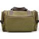 Дорожня сумка з парусини і кінської шкіри RH-5915-4lx бренду TARWA Хакі / коричневий