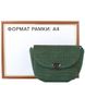 Жіноча дизайнерська замшева сумка-клатч GURIANOFF STUDIO (ГУР'ЯНОВ СТУДИО) GG2101-4 Зелений