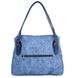Жіноча сумка з якісного шкірозамінника LASKARA (Ласкарєв) LK10188-denim-blue Синій