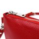 Женская сумка кросс-боди из натуральной кожи Shvigel 16342 Красный
