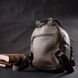 Женский компактный стильный рюкзак из натуральной кожи Vintage 22435 Серый