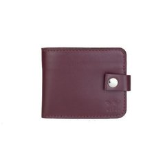 Натуральное кожаное портмоне Mini 2.0 бордовый Blanknote TW-PM-2-mars-ksr