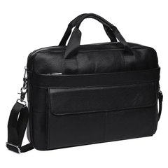 Мужская кожаная сумка Keizer K11688-black