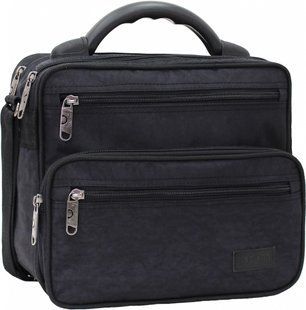 Чоловіча сумка Bagland Mr.Braun 8 л. Чорний (0024070) 459111