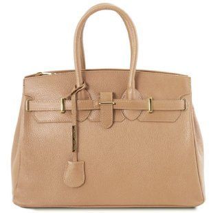 TL Bag Шкіряна сумка жіноча Tuscany TL141529 (Champagne)