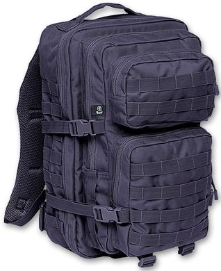 Добротний рюкзак темно-синього кольору Brandit Br8008-Navy Blue, Синій