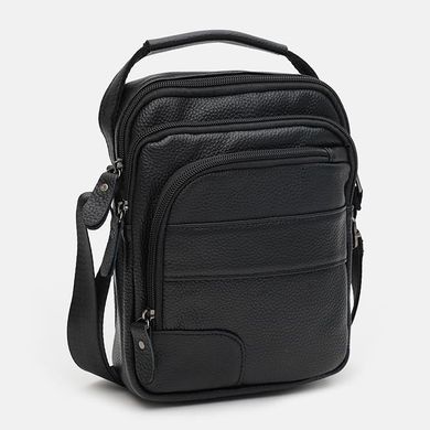 Мужская кожаная сумка Keizer K14031bl-black