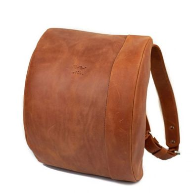 Натуральный кожаный рюкзак Cloud S светло-коричневый винтажный Blanknote TW-Cloud-S-kon-crz