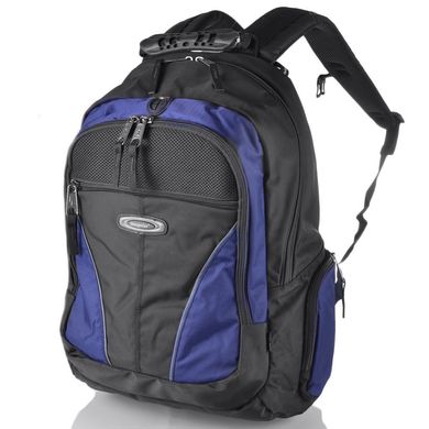 Мужской рюкзак с отделением для ноутбука ONEPOLAR (ВАНПОЛАР) W1077-navy Синий