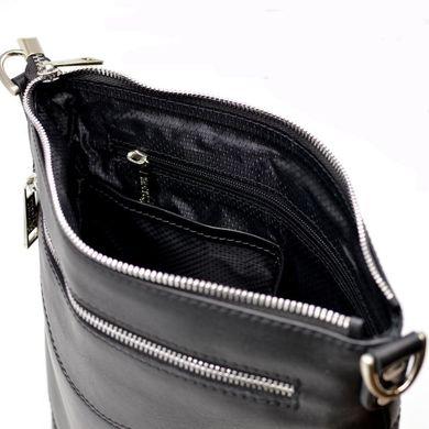 Чоловіча сумка з натуральної шкіри GA-1807-4lx бренду TARWA Чорний