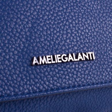 Женская сумка-клатч из качественого кожезаменителя AMELIE GALANTI (АМЕЛИ ГАЛАНТИ) A991398-blue Синий