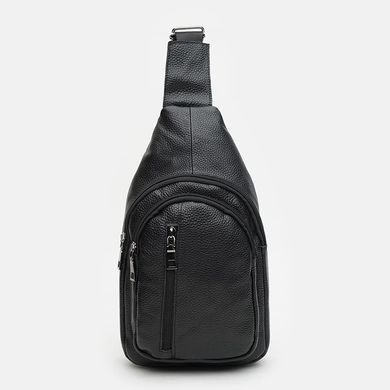 Чоловічий рюкзак шкіряний Keizer K1082bl-black