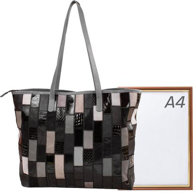 Женская дизайнерская кожаная сумка GALA GURIANOFF (ГАЛА ГУРЬЯНОВ) GG3013-9 Серый