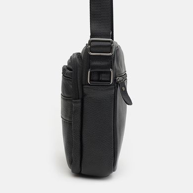 Чоловіча шкіряна сумка Keizer K14031bl-black