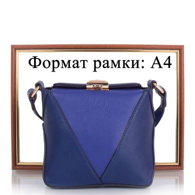 Женская мини-сумка из качественного кожезаменителя AMELIE GALANTI (АМЕЛИ ГАЛАНТИ) A991273-blue Синий