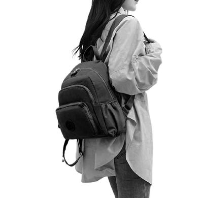 Жіночий текстильний рюкзак Confident WT1-5806-6A Чорний