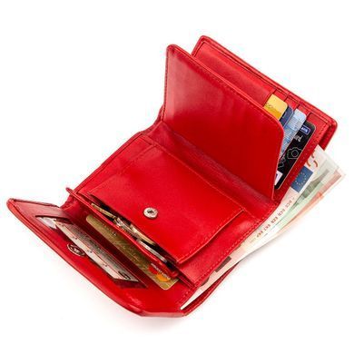 Кошелек женский STINGRAY LEATHER 18287 из натуральной кожи морского ската&nbsp;Красный