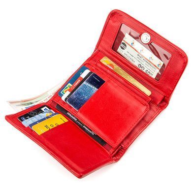 Кошелек женский STINGRAY LEATHER 18287 из натуральной кожи морского ската&nbsp;Красный