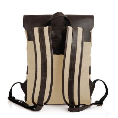 Молодежный рюкзак микс парусины и кожи RGj-9001-4lx TARWA