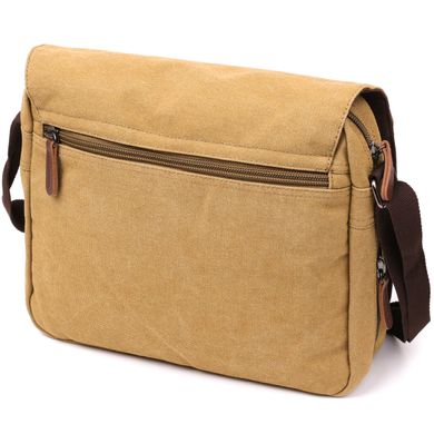 Текстильна сумка для ноутбука 13 дюймів через плече Vintage 20188 Хакі