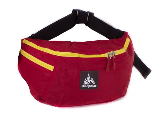 Женская поясная сумка ONEPOLAR (ВАНПОЛАР) W5271-red Красный