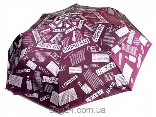 Зонт женский автомат ТРИ СЛОНА L34052-8, Фиолетовый