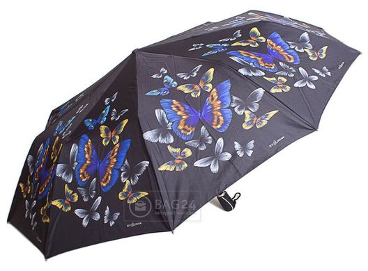 Добротна жіноча парасолька ZEST Z239666-55, Чорний