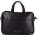 Добротна чоловіча сумка з натуральної шкіри VALENTA BM703081, Чорний