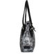 Жіноча сумка з якісного шкірозамінника LASKARA (Ласкарєв) LK10188-grey-black Сірий