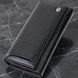 Лакований шкіряний гаманець з блоком для кредитних карток ST Leather 22683 Чорний