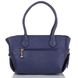 Жіноча сумка з якісного шкірозамінника ANNA & LI (АННА І ЧИ) TU14118L-navy Синій