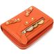 Кожаный женский кошелек Guxilai 19399 Оранжевый