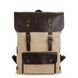 Молодіжний рюкзак мікс парусини і шкіри RGj-9001-4lx TARWA