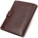 Зручний вертикальний чоловічий гаманець середнього розміру з натуральної шкіри CANPELLINI 21737 Коричневий