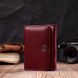 Женский кошелек горизонтального типа из натуральной кожи ST Leather 19479 Бордовый