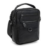 Чоловіча шкіряна сумка Keizer K14035bl-black фото