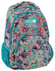 Жіночий різнокольоровий рюкзак абстракція PASO 19L