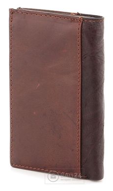 Недорогий гаманець з натуральної шкіри Levi Strauss 13738, Коричневий